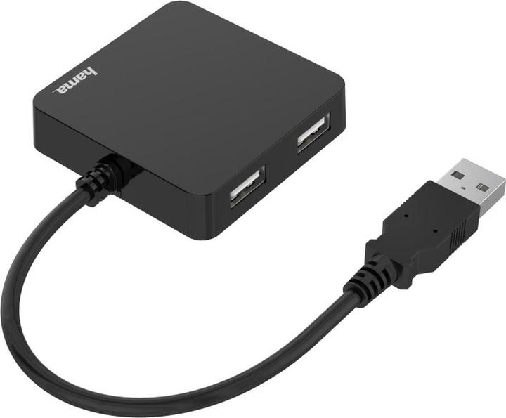 Actual product image Hama USB 2.0 Hub (USB-A, 4 Ports)