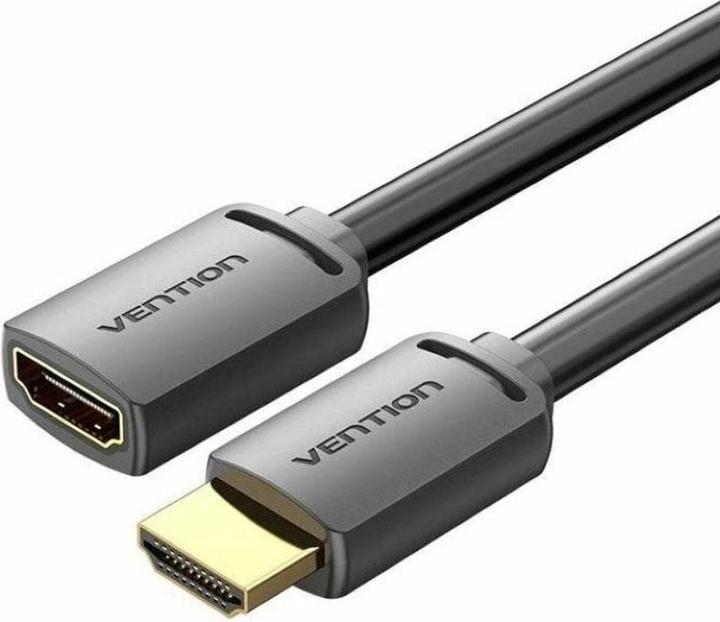 Image du produit Vention Câble HDMI-A mâle vers HDMI-A femelle 4K HD PVC 3m AHCBI (Noir) (3 m)