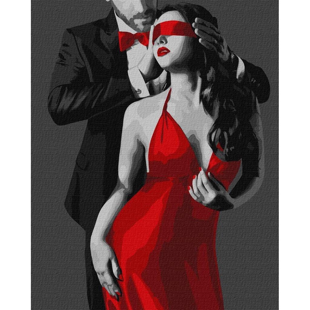 Ideyka Malen nach Zahlen - Die Farbe der Leidenschaft (57317950)