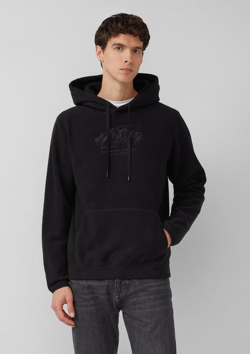 Produktbild s.Oliver Sweatshirt Fleece-Hoodie mit Artwork (S)