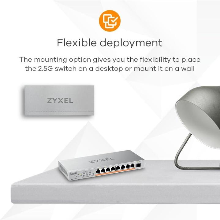 Produktbild Zyxel XMG-108HP (9 Ports)