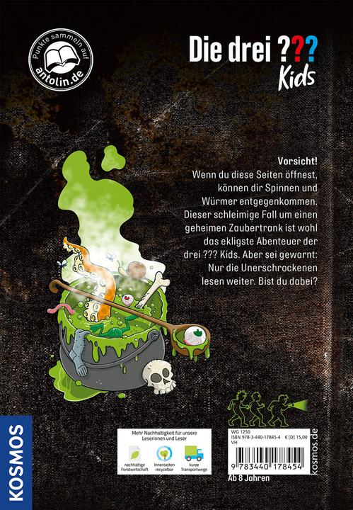 Image du produit Kosmos Die drei??? Kids, Das ekligste Buch aller Zeiten (Allemand, Ulf Blanck, 2024)