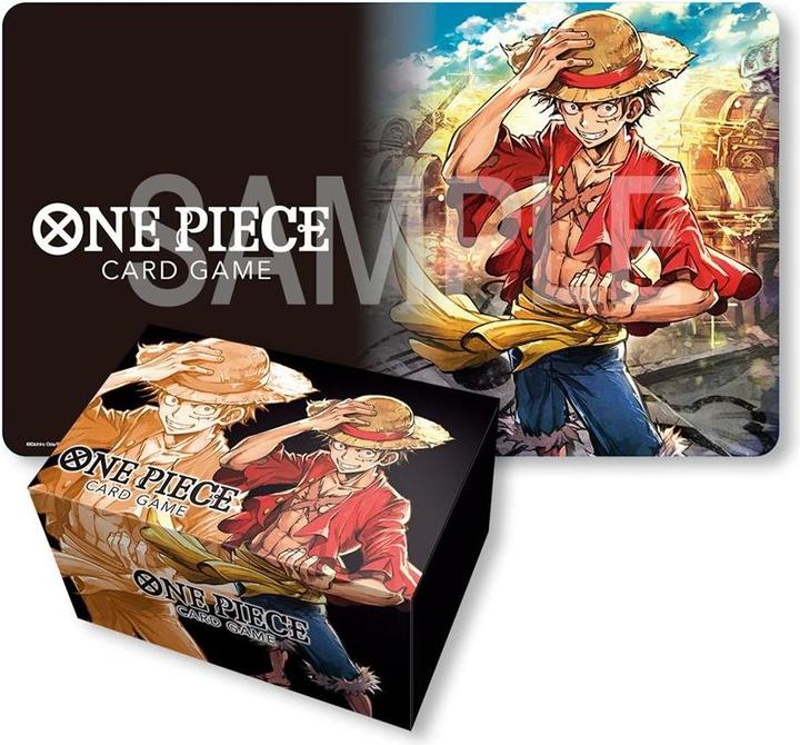 Bandai One Piece Playmat and Storage Box Set Monkey D.Luffy ENG