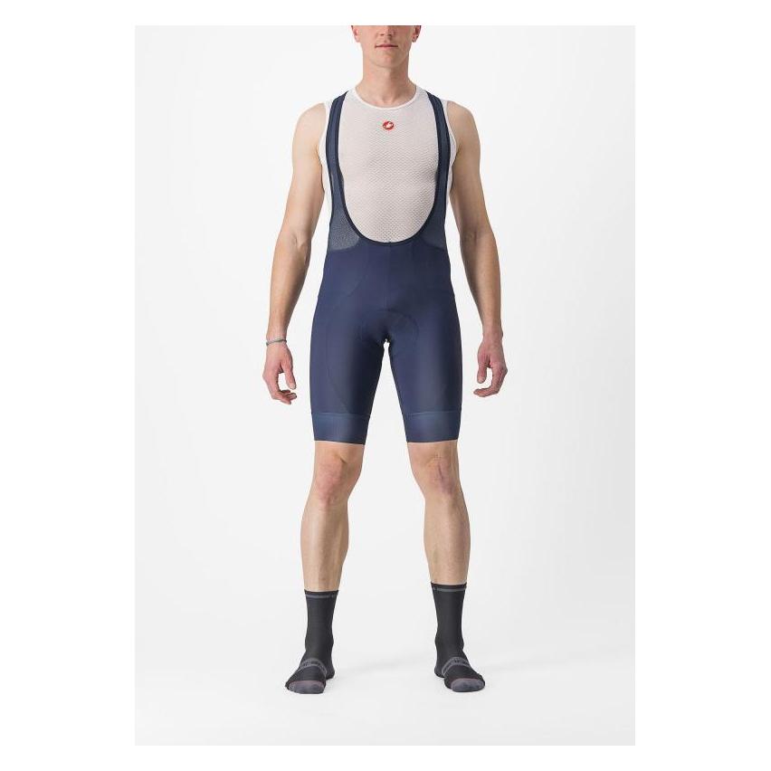 Castelli, Mannen, Fietsbroek, Entrata 2 Bibshort (S), Blauw