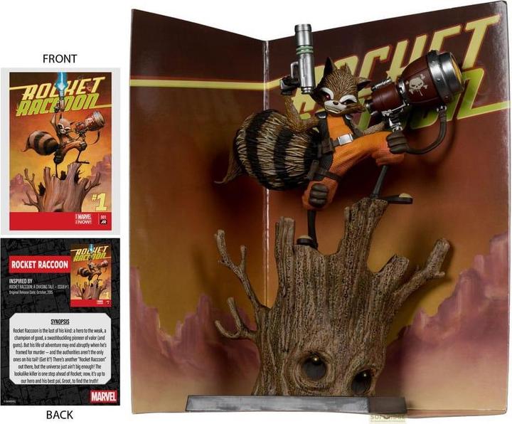 Produktbild McFarlane Marvel Collection PVC Statue 1/6 Rocket Racoon (Rocket Racoon: A Chasing Tale #1) 18 cm