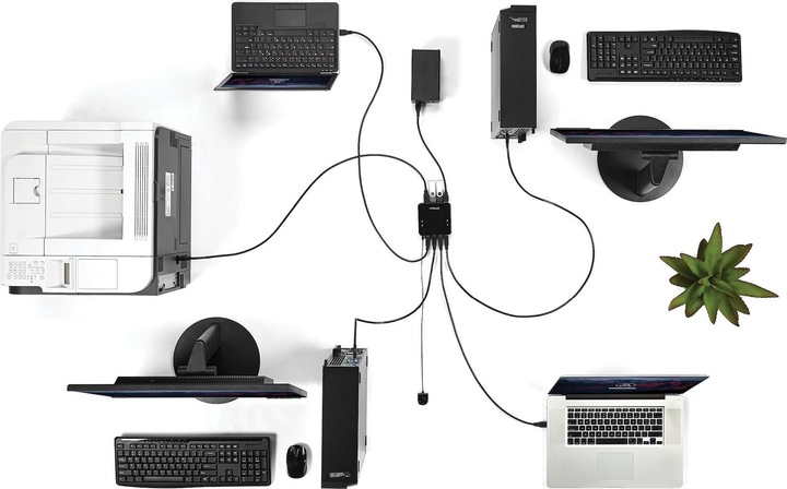 Produktbild StarTech USB 3.0 Sharing Switch (USB-B, 4 Ports)