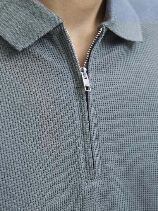 Actual product image Jack & Jones Jjeaustin Zip Polo Ss Noos (XXL)