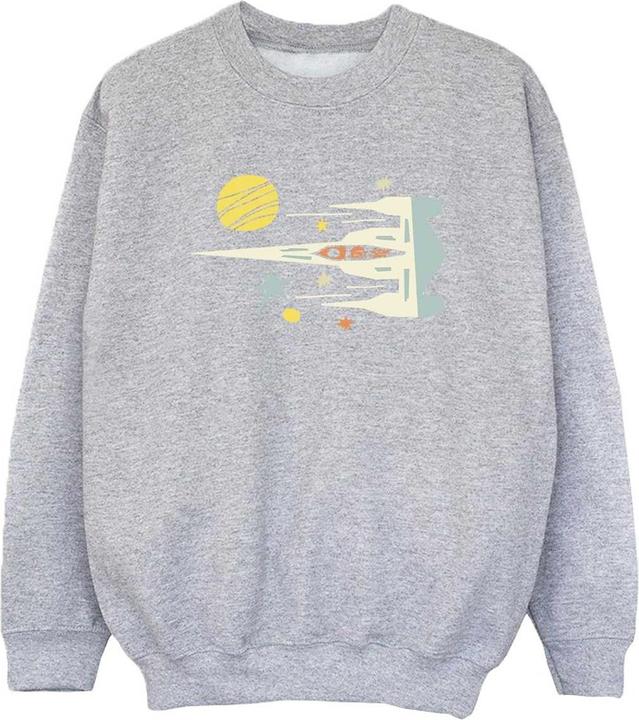 Immagine prodotto Star Wars The Mandalorian Cutout Ship Felpa Ragazzi (128)