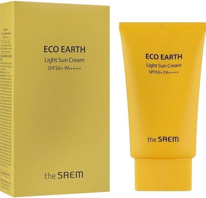 Image du produit The Saem Soin solaire léger SPF 50+ Eco Earth (Crème solaire légère) 50 g (Crème solaire, SPF 50+, 50 ml)