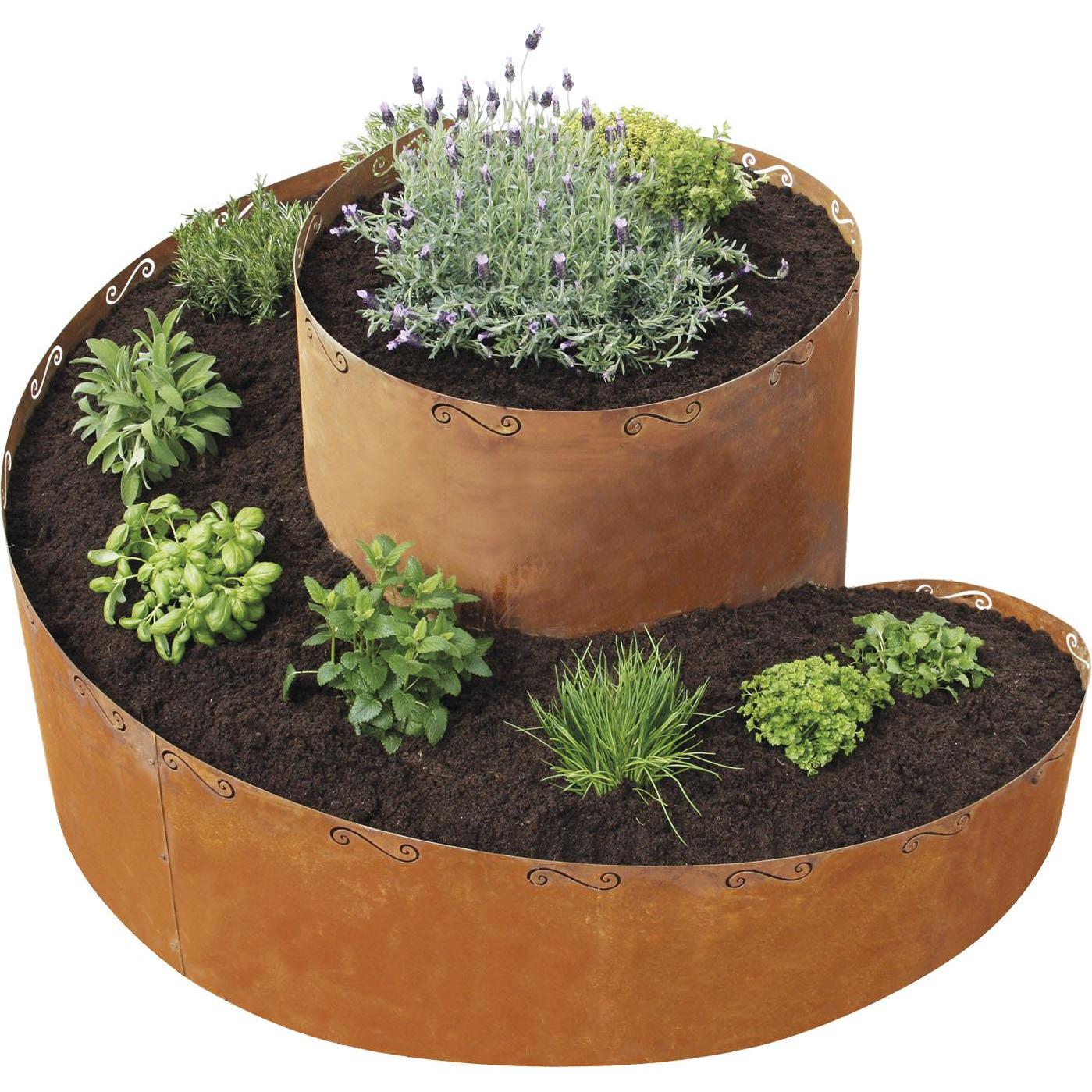 Thumbnail - Bellissa, Hochbeet, Kräuterspirale Corten