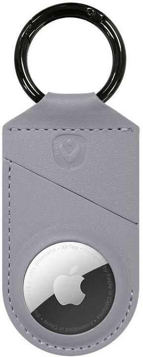 Immagine prodotto Valenta Schlüsselanhänger AirTag Case Snap Lilla, Motiv: Rund