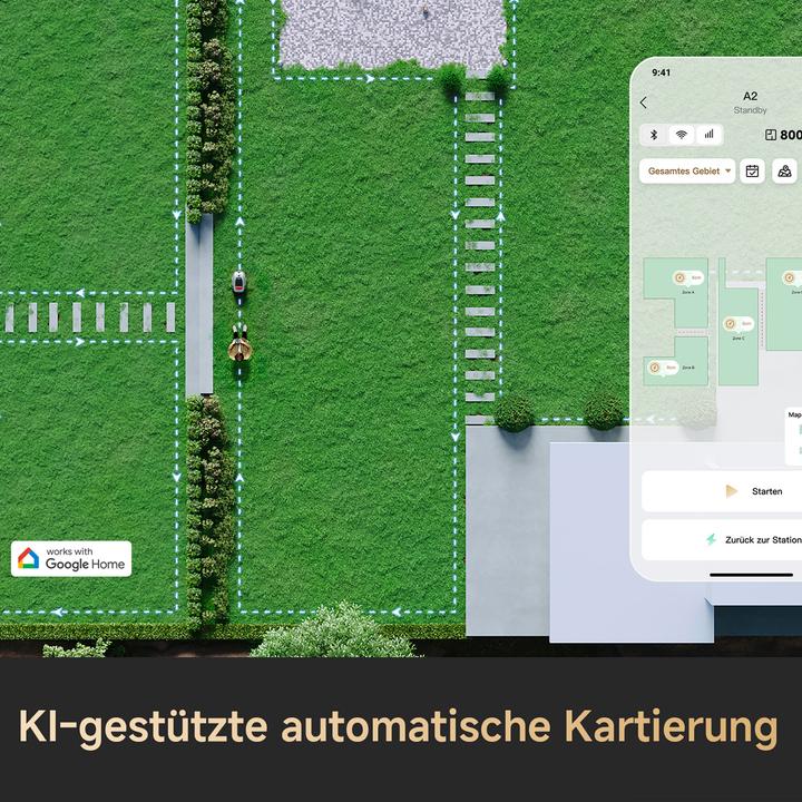 Immagine prodotto Dreame A2 (3000 m², Senza filo di confine)