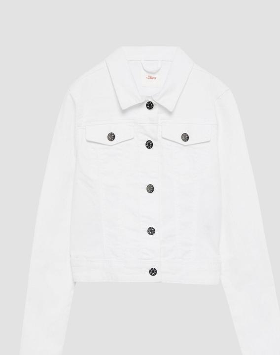 Produktbild S.Oliver Indoor-Jacke Jeansjacke aus Twill (146, 152)