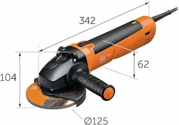 Produktbild Fein CG15-125BL 72250660000 Winkelschleifer 125 mm 1500 W (125 mm)