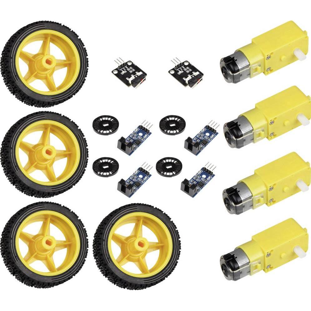 Thumbnail - Joy-it Roboter Auto Sensor Motorkit, Elektronikzubehör + Gehäuse