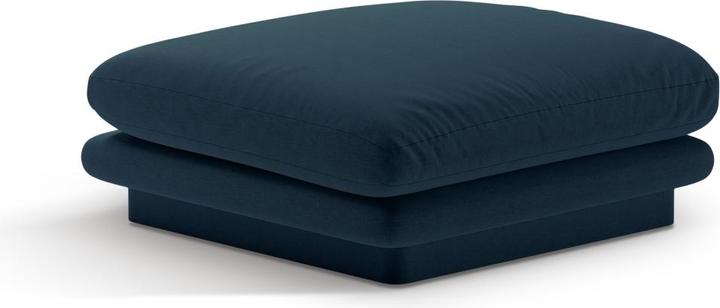 Actual product image Micadoni Pouf, "Torino", 1 Seat, 80x80x41 Made in Europe (Sofa stool)