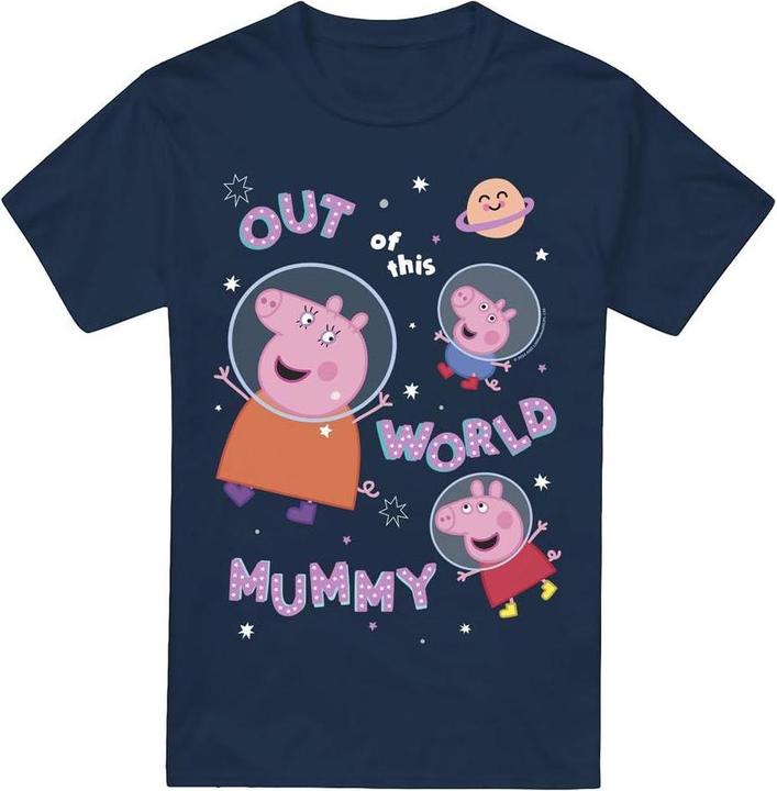 Peppa Pig Is Out Of This World Maglietta Mamma Pig Uomo