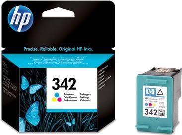 Actual product image HP 342 - 5 ml - color (cyan, magenta, yellow) - original (C, M, Y)
