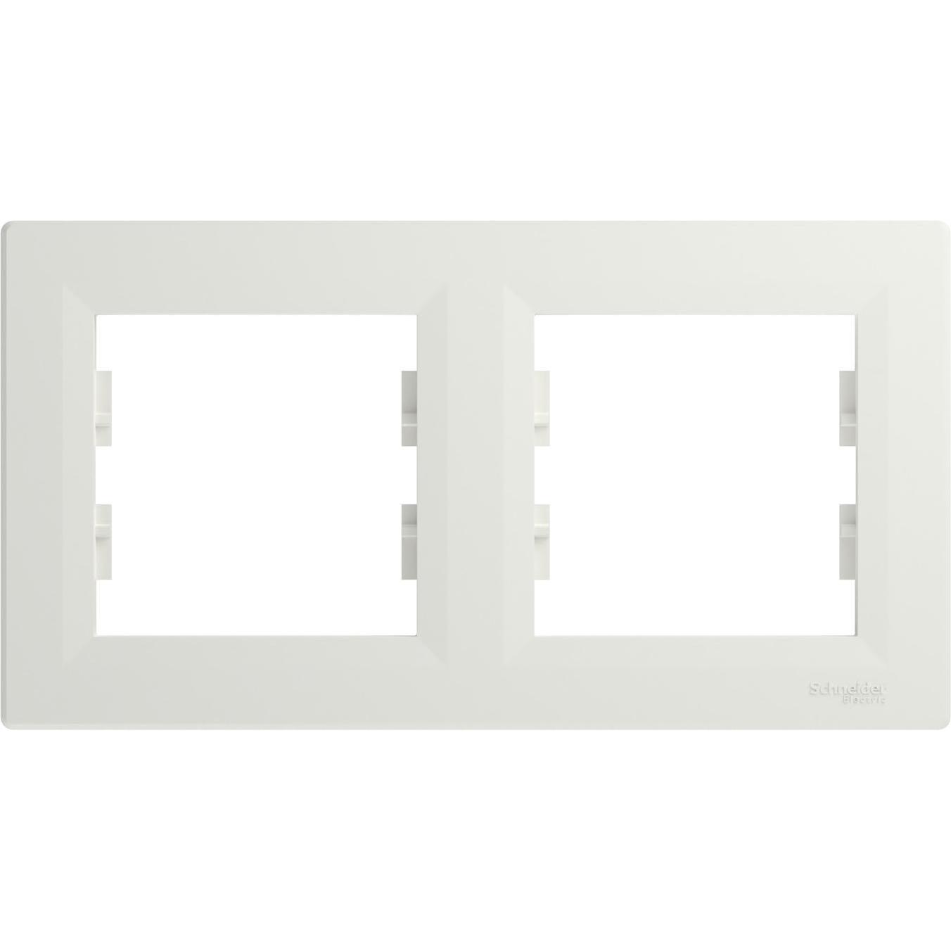 APC, Zubehör Schalterprogramm, Schneider Electric Rahmen Asfora Weiss (RAL 9003) EPH5800221D