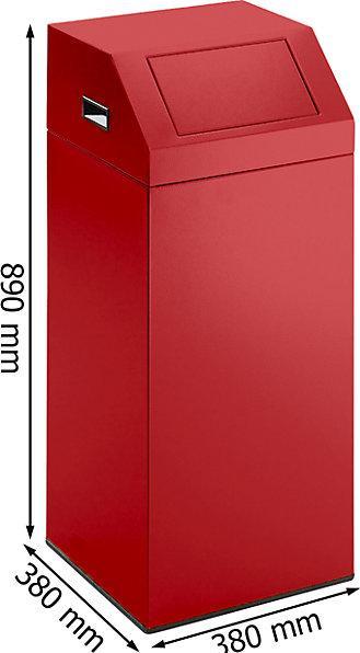 Actual product image eurokraft pro Recyclable waste collector (76 l)