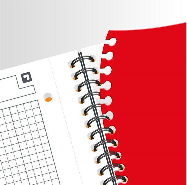 Actual product image Oxford Activebook (A4, Checked, Soft cover)