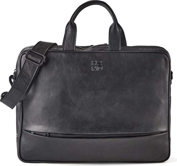 Harbour 2nd City Lights Aktentasche Leder 40 cm Laptopfach