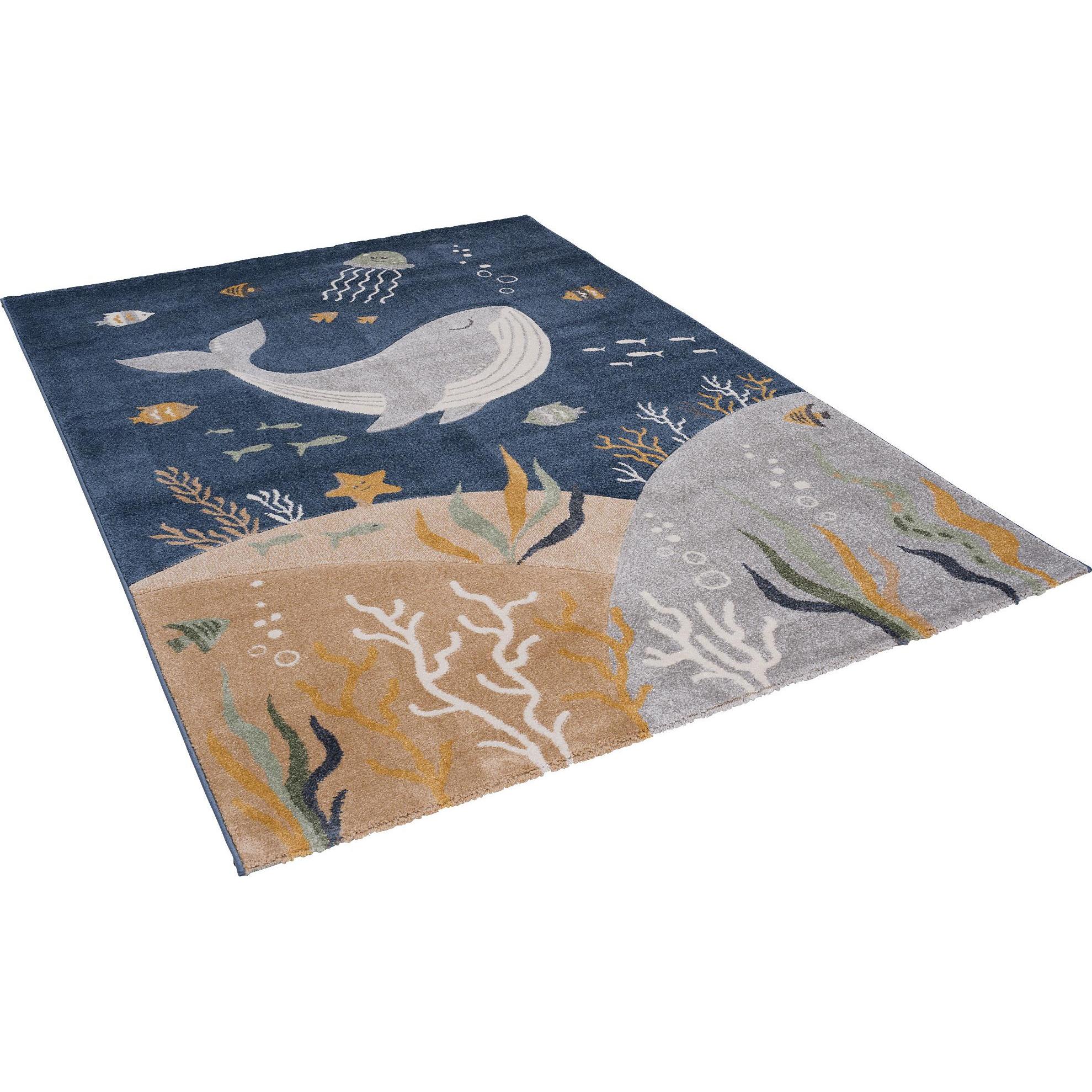 Pergamon, Kinderteppich, Kinder Teppich Maui Kids Ozean (140 x 200 cm)