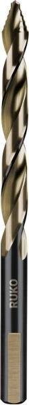 Actual product image Ruko Twist Drill ULTIMATECUT DIN 338 TypN D.9,5mm HSS-Co5 Gold 3-Fl.shank (9.5 millimetres)