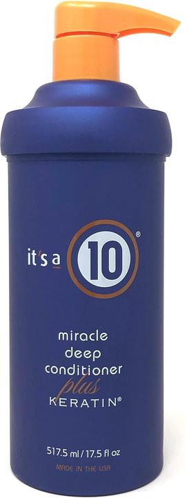 Actual product image It's A 10 Miracle Deep Conditioner Plus KERATIN 517.5ml/ 17.5oz (517.50 ml)
