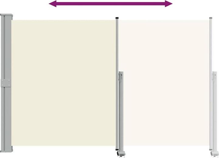 Produktbild vidaXL Seitenmarkise (3 m)