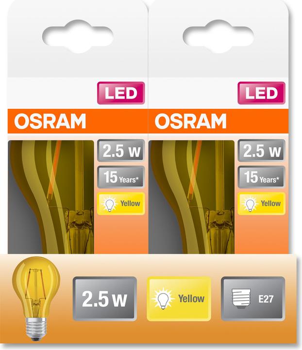 Produktbild Osram Led Star Décor Classic A (E27, 2.50 W, 235 lm, 1 x, F)