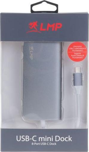 Actual product image LMP Mini (USB-C, 8 Ports)
