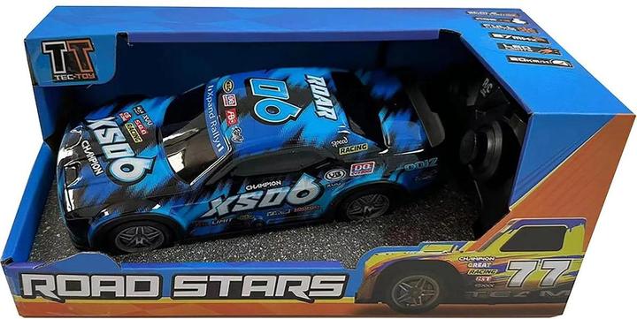 Image du produit Tec-Toy Auto Roar SXO6 avec lumière, bleu, 1:22