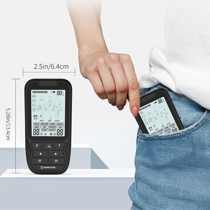 Actual product image Manta R-C101L Combo Muscle Electrostimulator
