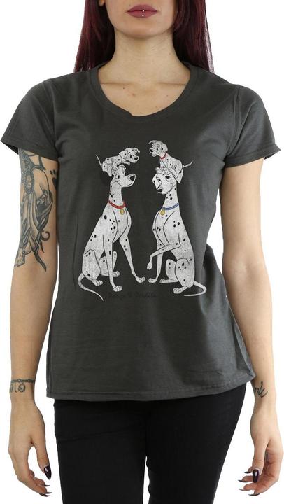 Immagine prodotto 101 Dalmatians Pongo And Perdita Maglietta Donna (XL)