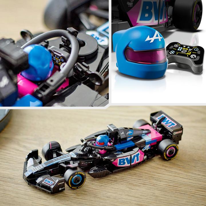 Image du produit LEGO BWT Alpine F1 Team A524 Voiture de course (77248, LEGO Speed Champions)