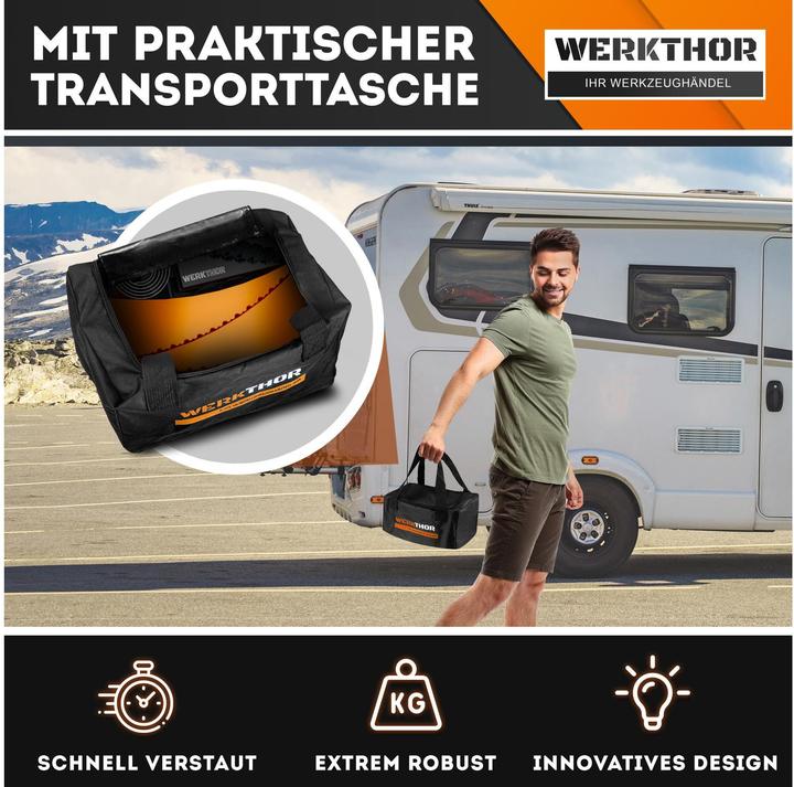 Immagine prodotto Werkthor Innovative Auffahrkeile mit Unterlegmatte