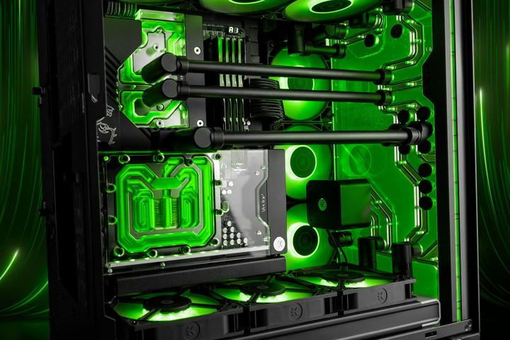 Actual product image EKWB EK QuanVector² FE RTX 4090 D-RGB Ni+Pl 3831109900703