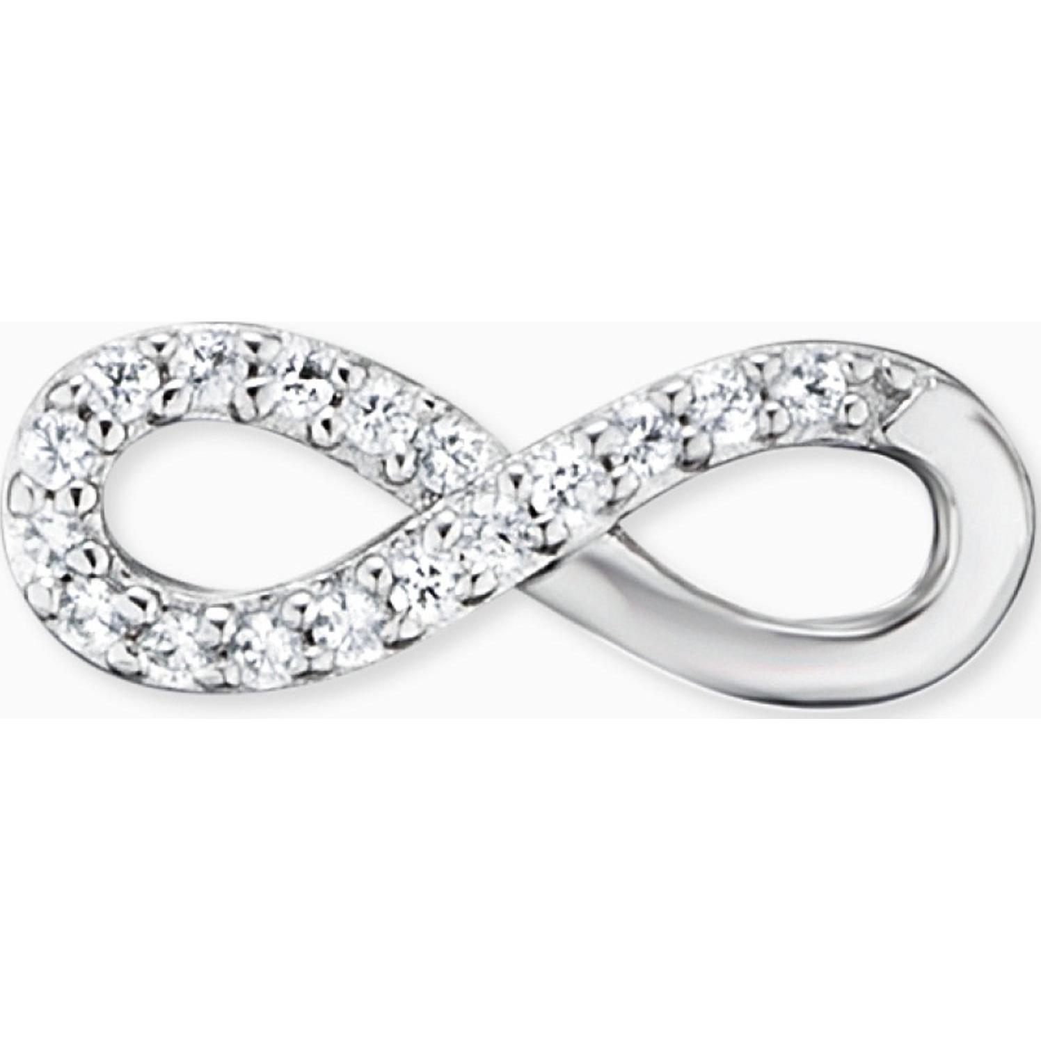 Engelsrufer, Ohrringe, Ohrstecker Infinity Silber, (925er Silber)
