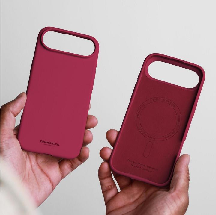 Produktbild Vonmählen Back Cover Soft Silicone iPhone 17 Air Dark Red (Apple iPhone 17)