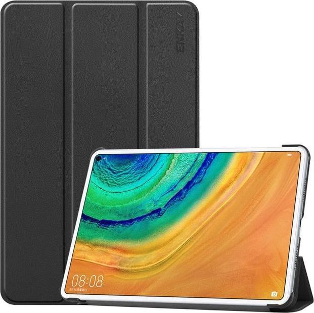 Actual product image Enkay Leather Smart Case triple foldable (Huawei MatePad Pro)