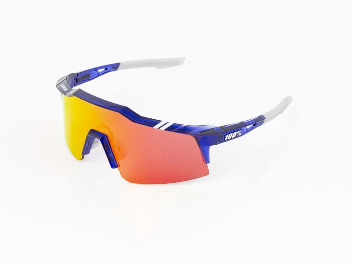 Actual product image 100% Trek Team Edition Speedcraft SL HiPER Lens sunglasses (Satin Storm Metallic, Pink)