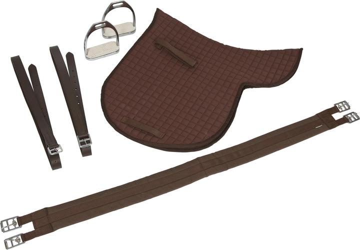 Produktbild Kerbl Hafl.Sattelset braun