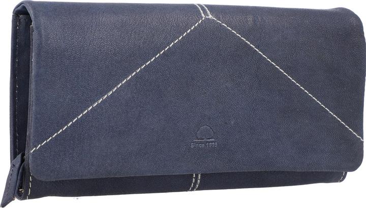Actual product image Greenburry Tumble Nappa wallet leather 19 cm