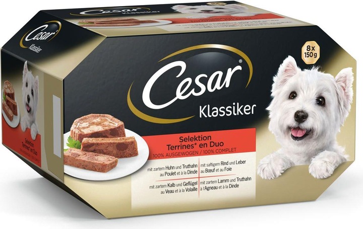 Produktbild Cesar Klassiker in Terrine (Adult, 8 Stk., 150 g)