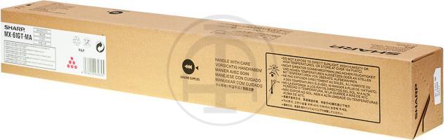 Actual product image Sharp MX61GTMA Toner Cartridge (e) Original (M)