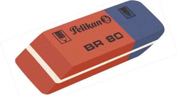 Produktbild Pelikan Kautschuk-Radierer BR 80, (B)41 x (T)14 x (H)8 mm