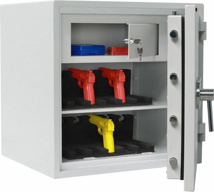 Produktbild Rottner Feuerschutztresor Opal Fire OPD-65 IT Premium mit Elektronikschloss lichtgrau (135 l)