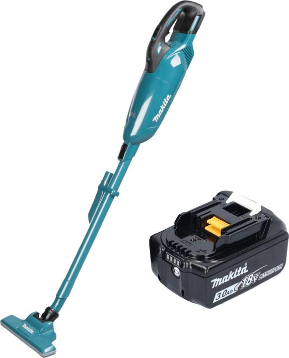 Makita DCL 283 FF1 Akku Staubsauger 18 V 0,73 l Brushless + 1x Akku 3,0 Ah - ohne Ladegerät