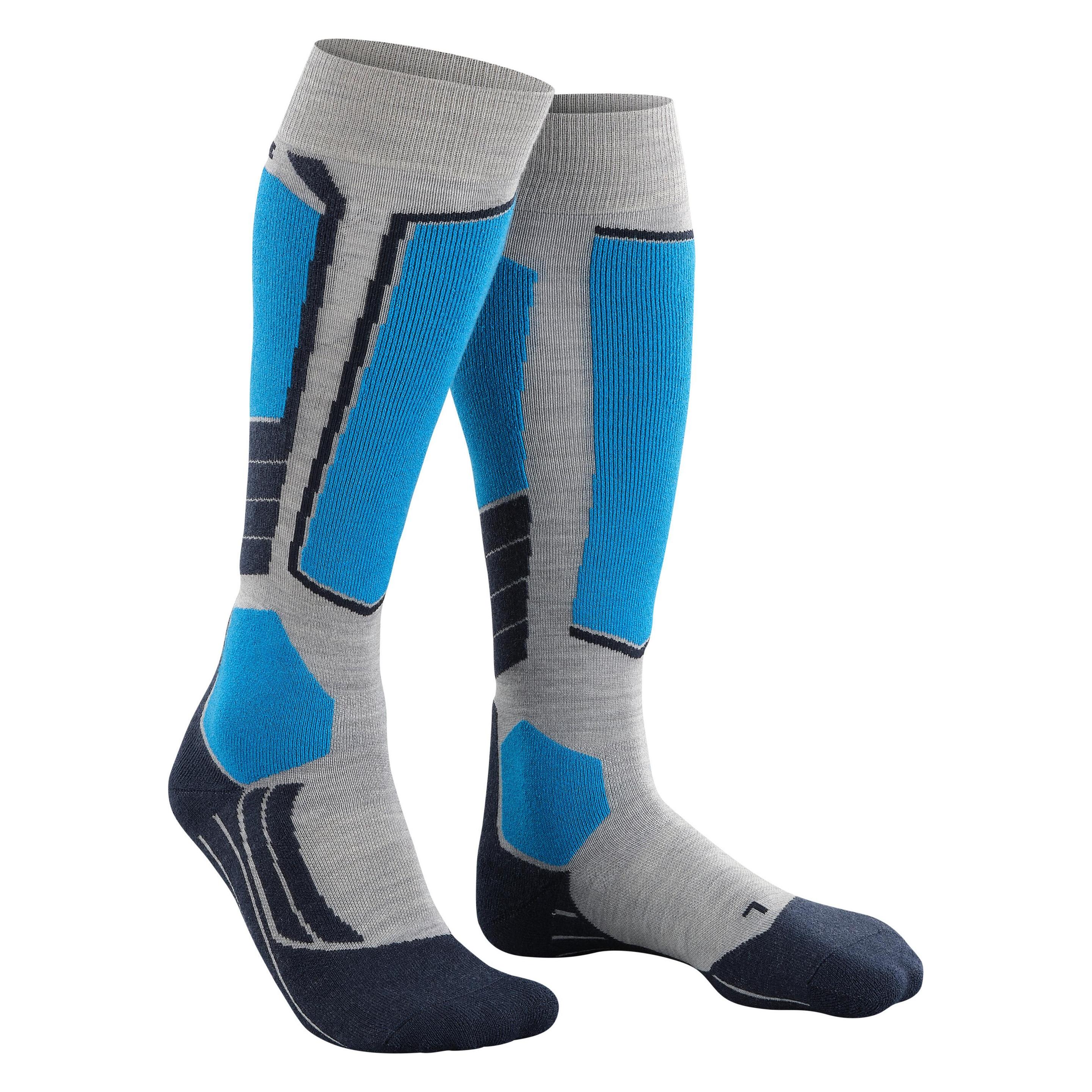 Falke, Herren, Sportsocken, Sk2 Wool (42 - 43), Grau